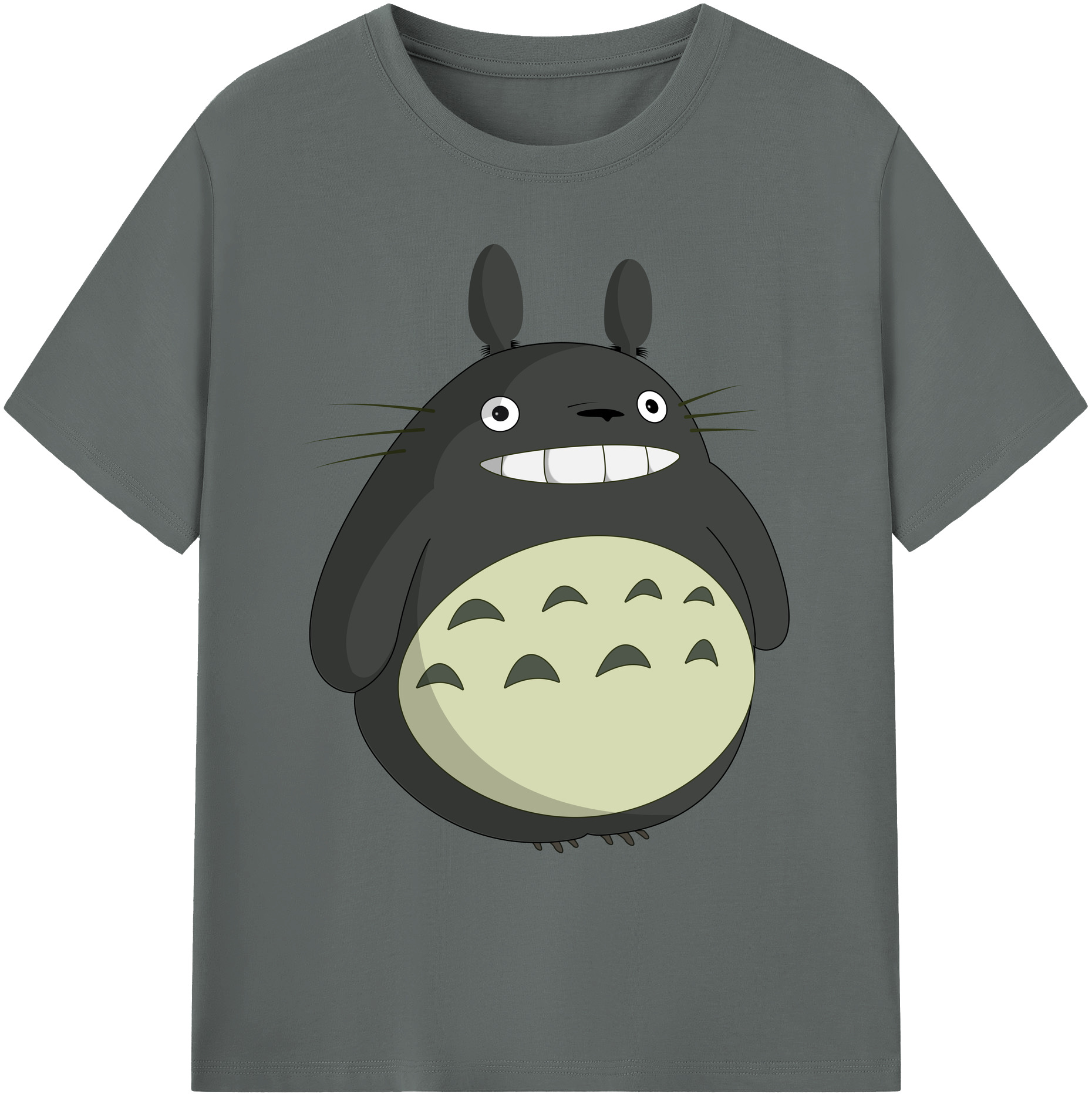 （画像用） となりのトトロ 草壁メイ 草壁サツキ My Neighbor Totoro Satsuki Kusakabe Mei Kusakabe 綿100％ メンズ半袖Tシャツ｜肌触りやわらか＆通気性